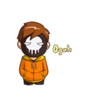 skull mask boy（個別スタンプ：12）