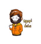 skull mask boy（個別スタンプ：35）