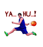 Joke basketball player（個別スタンプ：38）