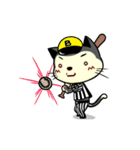 red scarf cat chu（個別スタンプ：5）
