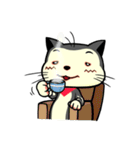 red scarf cat chu（個別スタンプ：6）