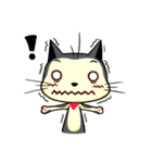 red scarf cat chu（個別スタンプ：23）