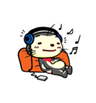 red scarf cat chu（個別スタンプ：35）