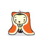 red scarf cat chu（個別スタンプ：36）