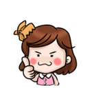 Shark clip girl（個別スタンプ：1）