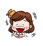 Shark clip girl（個別スタンプ：2）