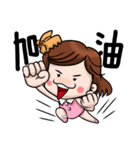 Shark clip girl（個別スタンプ：3）