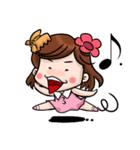 Shark clip girl（個別スタンプ：6）