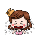 Shark clip girl（個別スタンプ：11）