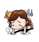 Shark clip girl（個別スタンプ：14）