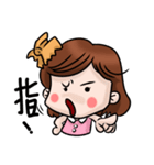 Shark clip girl（個別スタンプ：18）