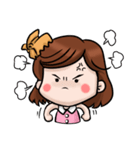 Shark clip girl（個別スタンプ：21）