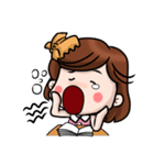 Shark clip girl（個別スタンプ：25）