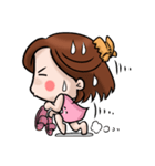 Shark clip girl（個別スタンプ：26）