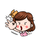 Shark clip girl（個別スタンプ：28）