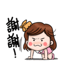 Shark clip girl（個別スタンプ：30）