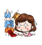 Shark clip girl（個別スタンプ：40）