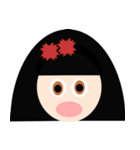 Akemi Facial Expressions（個別スタンプ：9）