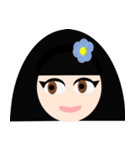 Akemi Facial Expressions（個別スタンプ：19）