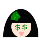 Akemi Facial Expressions（個別スタンプ：28）