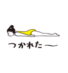 新体操ガール（個別スタンプ：16）