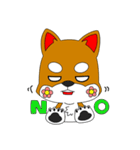 はなわんこ ＆ トワダック（個別スタンプ：8）