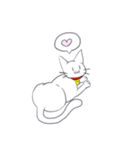 まめにゃんの日常（個別スタンプ：19）
