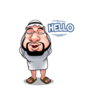 Handsome Uncle from Middle East（個別スタンプ：4）