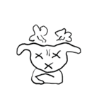 よれうさ（個別スタンプ：4）