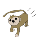 元気な猿（個別スタンプ：23）
