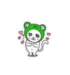 ニャー！と、鳴かない猫…。（個別スタンプ：14）