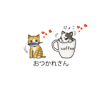関西弁の吹き出し子猫（個別スタンプ：20）