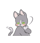おいらハチワレ猫！（個別スタンプ：2）