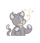 おいらハチワレ猫！（個別スタンプ：3）