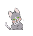 おいらハチワレ猫！（個別スタンプ：5）