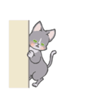 おいらハチワレ猫！（個別スタンプ：8）