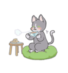 おいらハチワレ猫！（個別スタンプ：36）