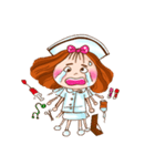 Hom-Hom-Nurse (^ ^)（個別スタンプ：40）