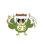 フクロウの『あうりん』（個別スタンプ：8）