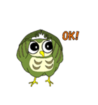 フクロウの『あうりん』（個別スタンプ：11）