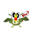 フクロウの『あうりん』（個別スタンプ：21）