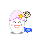 cute eggs（個別スタンプ：18）