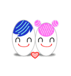 cute eggs（個別スタンプ：35）