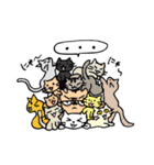 猫カフェ店長マナブさん改（個別スタンプ：21）