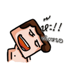 FLAT FACE THAI（個別スタンプ：14）