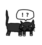黒猫のぬこ（個別スタンプ：24）