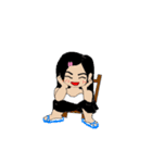 Draw oneself（個別スタンプ：7）