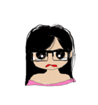 Draw oneself（個別スタンプ：28）