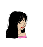 Draw oneself（個別スタンプ：36）
