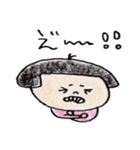 緩い控えめな日本のおかっぱ（個別スタンプ：23）